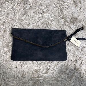 Gray Clutch/ crossbody